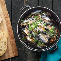 Olla esmaltada para mejillones KitchenCraft