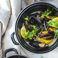 Olla esmaltada para mejillones KitchenCraft