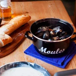 Olla esmaltada para mejillones KitchenCraft
