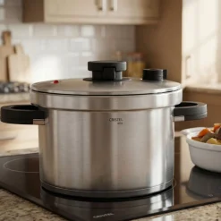 Olla rápida de acero inox Alto Cristel