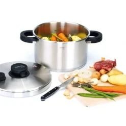 Olla rápida de acero inox Alto Cristel
