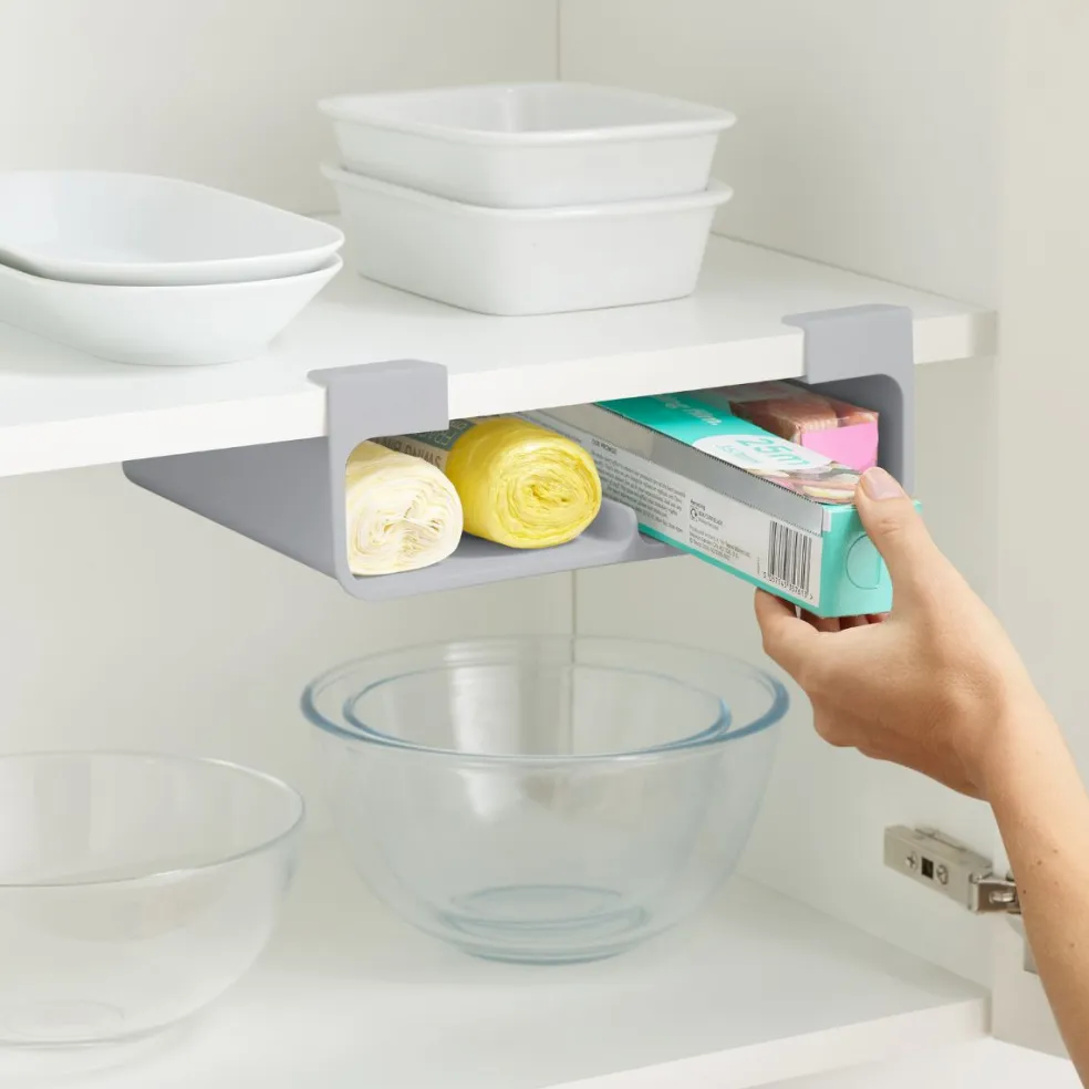 Organizador bajo estante para papel film CupboardStore Joseph Joseph