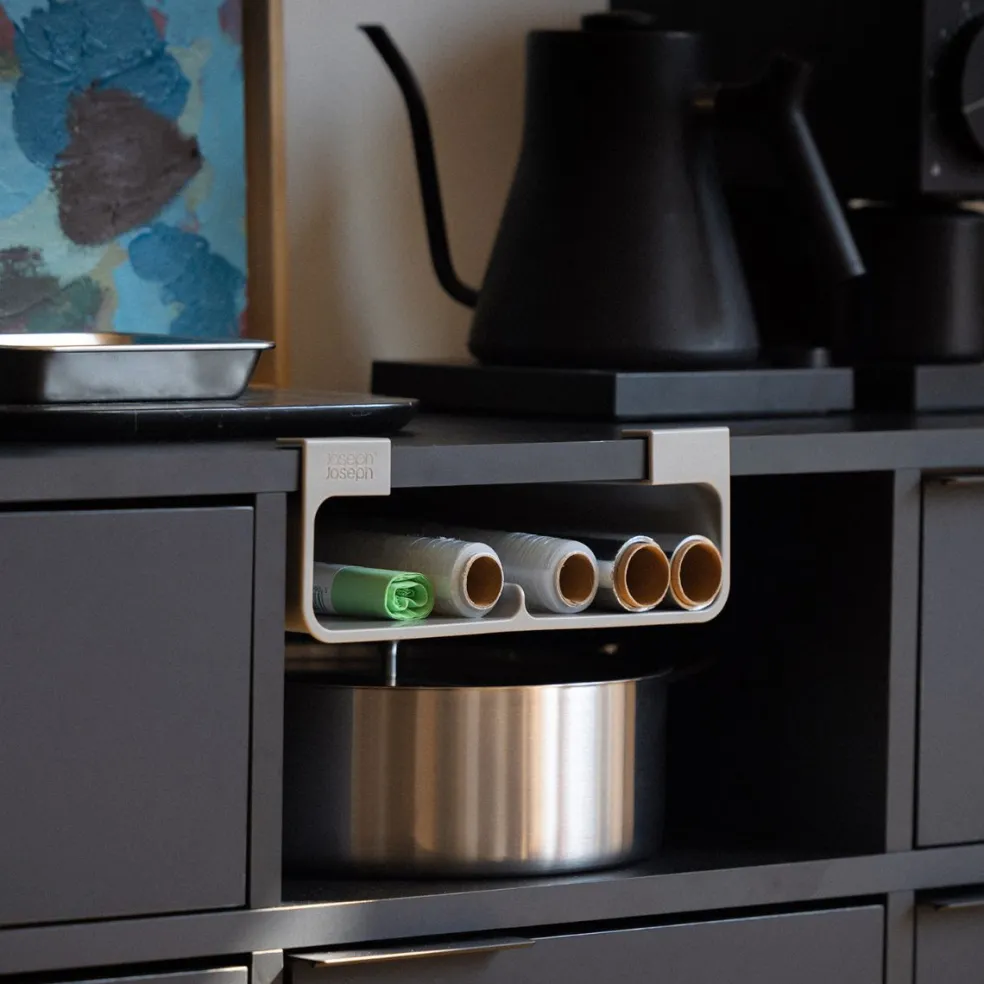 Organizador bajo estante para papel film CupboardStore Joseph Joseph