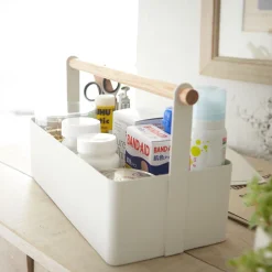 Organizador con asa de madera Yamazaki