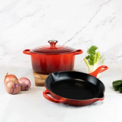 Pack cocotte y skillet Le Creuset