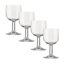 Pack de 4 copas Glass Family de Jasper Morrison Alessi