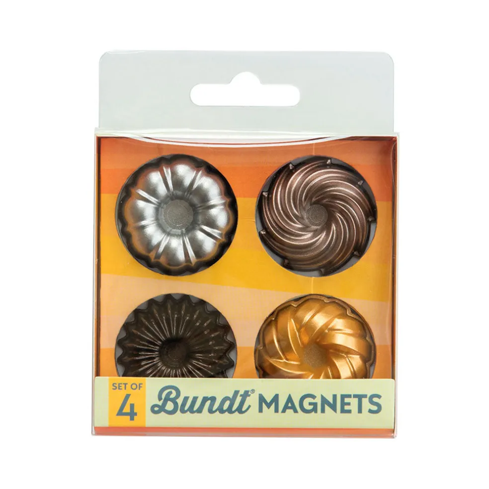 Pack de 4 imanes Bundt Nordic Ware