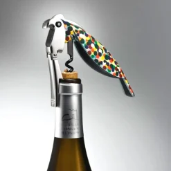 Pack de 3 piezas con abridor para vino Parrot Alessi