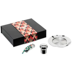 Pack de 3 piezas con abridor para vino Parrot Alessi