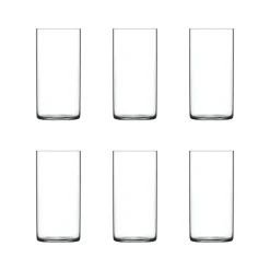 Pack de 6 vasos de cristal Top Class Luigi Bormioli