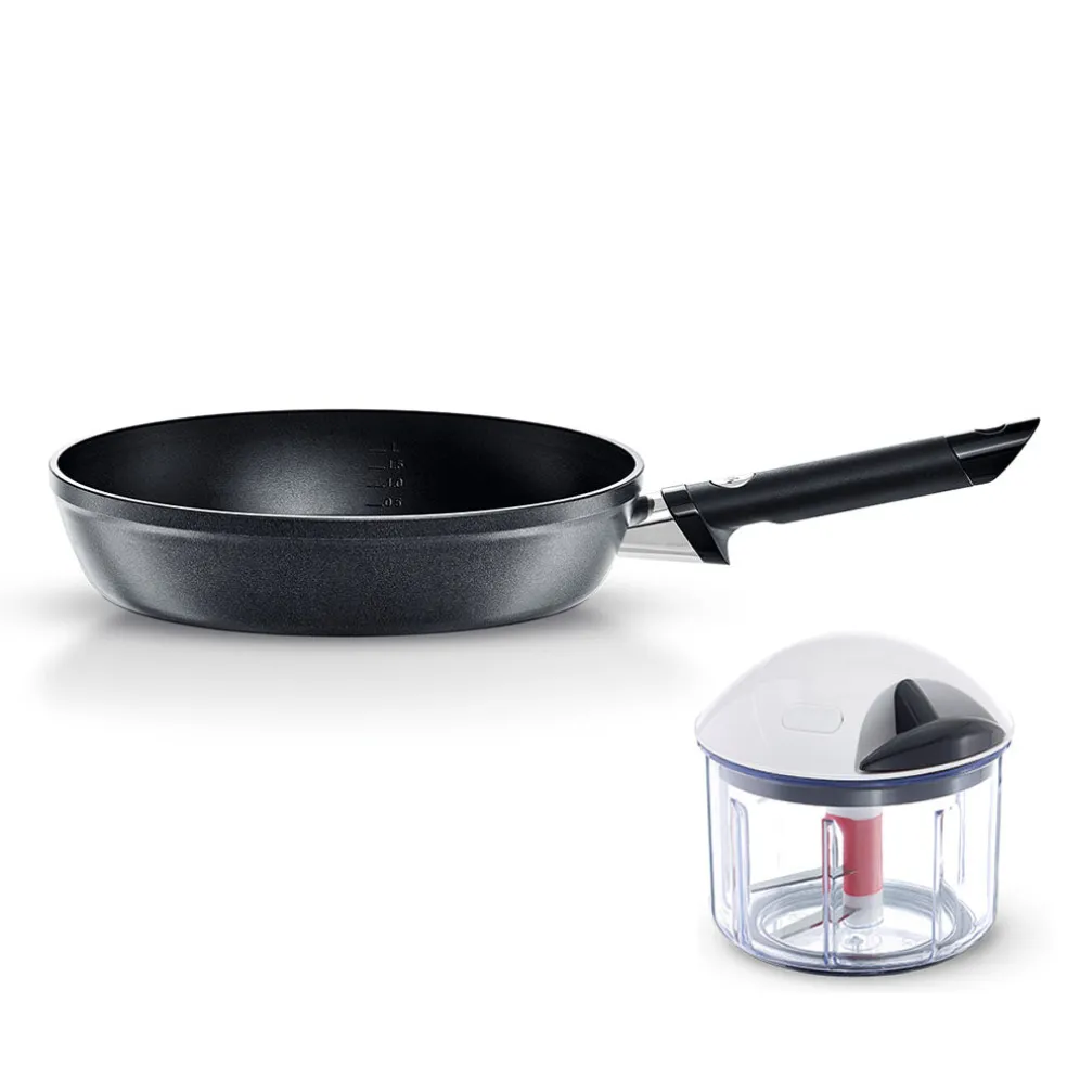 PACK Sartén Adamant® Comfort 28 CM + Picadora FINECUT Fissler