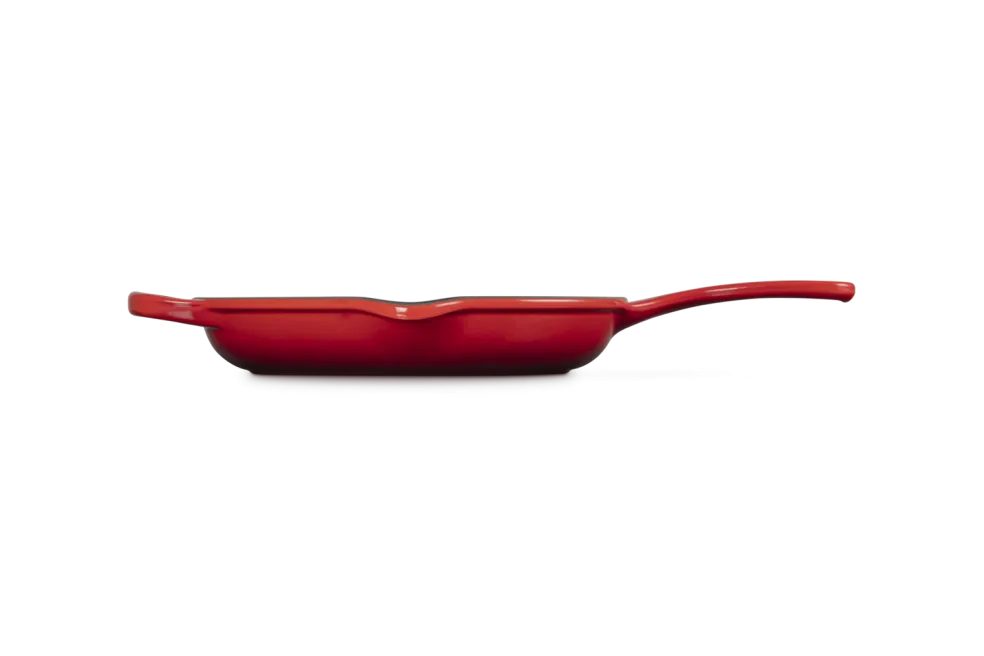 Pack sartén de hierro skillet y Sartén acero inoxidable Le Creuset