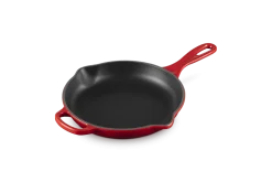 Pack sartén de hierro skillet y Sartén acero inoxidable Le Creuset