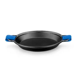 Paellera antiadherente Solid+ con asas de silicona Monix