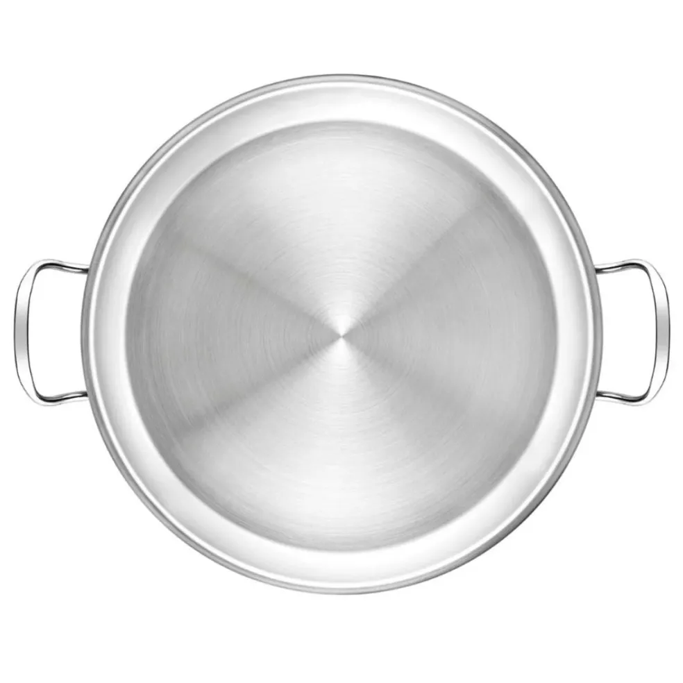 Paellera de acero inoxidable Profesional Bra