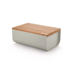 Panera de acero inoxidable y resina Mattina Alessi
