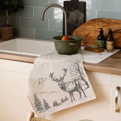 Paño de cocina de lino Scenic Selbrae