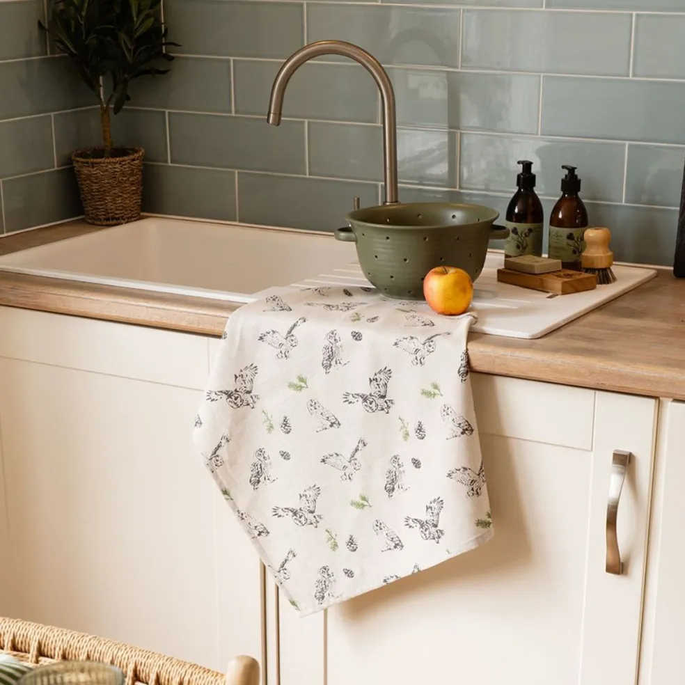 Paño de cocina de lino Scenic Selbrae