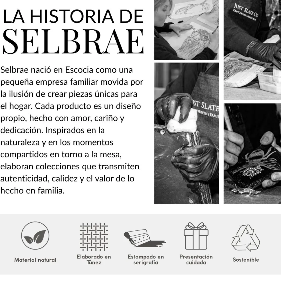 Paño de cocina de lino Scenic Selbrae