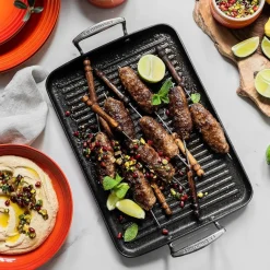 Parrilla grill rectangular antiadherente TNS PRO Le Creuset
