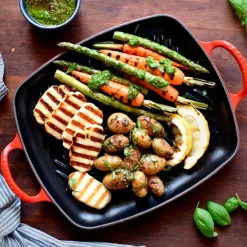 Parrilla grill rectangular honda Le Creuset