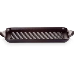 Parrilla grill rectangular Tradition 32 x 21,8 cm negra de Le Creuset