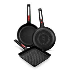 Parrilla lisa antiadherente Bra Infinity