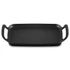 Parrilla lisa rectangular hierro fundido BBQ Outdoor Le Creuset