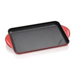 Parrilla lisa rectangular Tradition Le Creuset