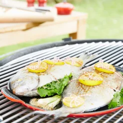 Parrilla redonda lisa Le Creuset de 32cm