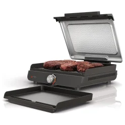 Parrilla y plancha de interior 2 en 1 Sizzle Ninja®