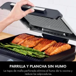 Parrilla y plancha de interior 2 en 1 Sizzle Ninja®