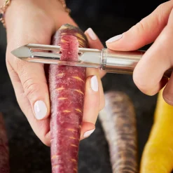 Pelador de acero inoxidable para zurdos y diestros Rösle