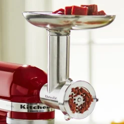 Picadora metálica con accesorios KitchenAid