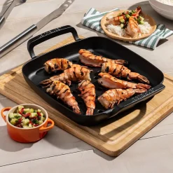 Pinzas acero inox para barbacoa BBQ Outdoor Le Creuset