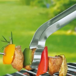 Pinzas curvas de acero inoxidable para parrillas Rösle