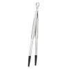 Pinzas de acero inox. con punta de silicona 32cm Rösle