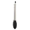 Pinzas de silicona negras KitchenAid