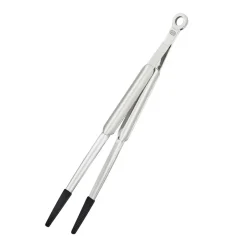Pinzas finas de acero inoxidable con puntas de silicona Rösle