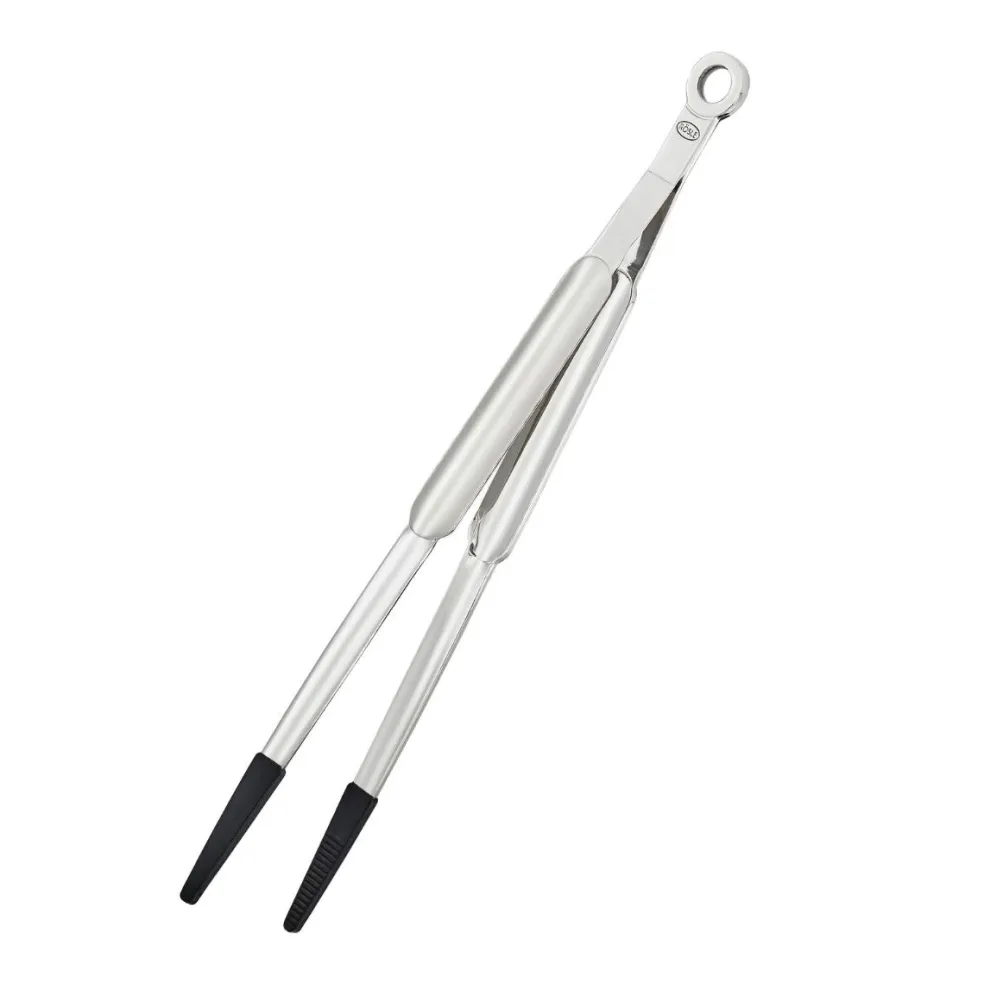 Pinzas finas de acero inoxidable con puntas de silicona Rösle