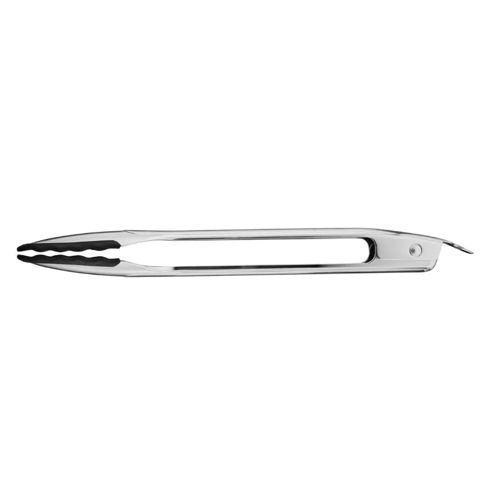 Pinzas multiusos de inox y borde de silicona con bloqueo Rösle
