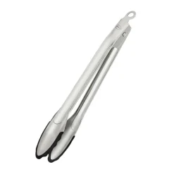 Pinzas multiusos de inox y borde de silicona con bloqueo Rösle