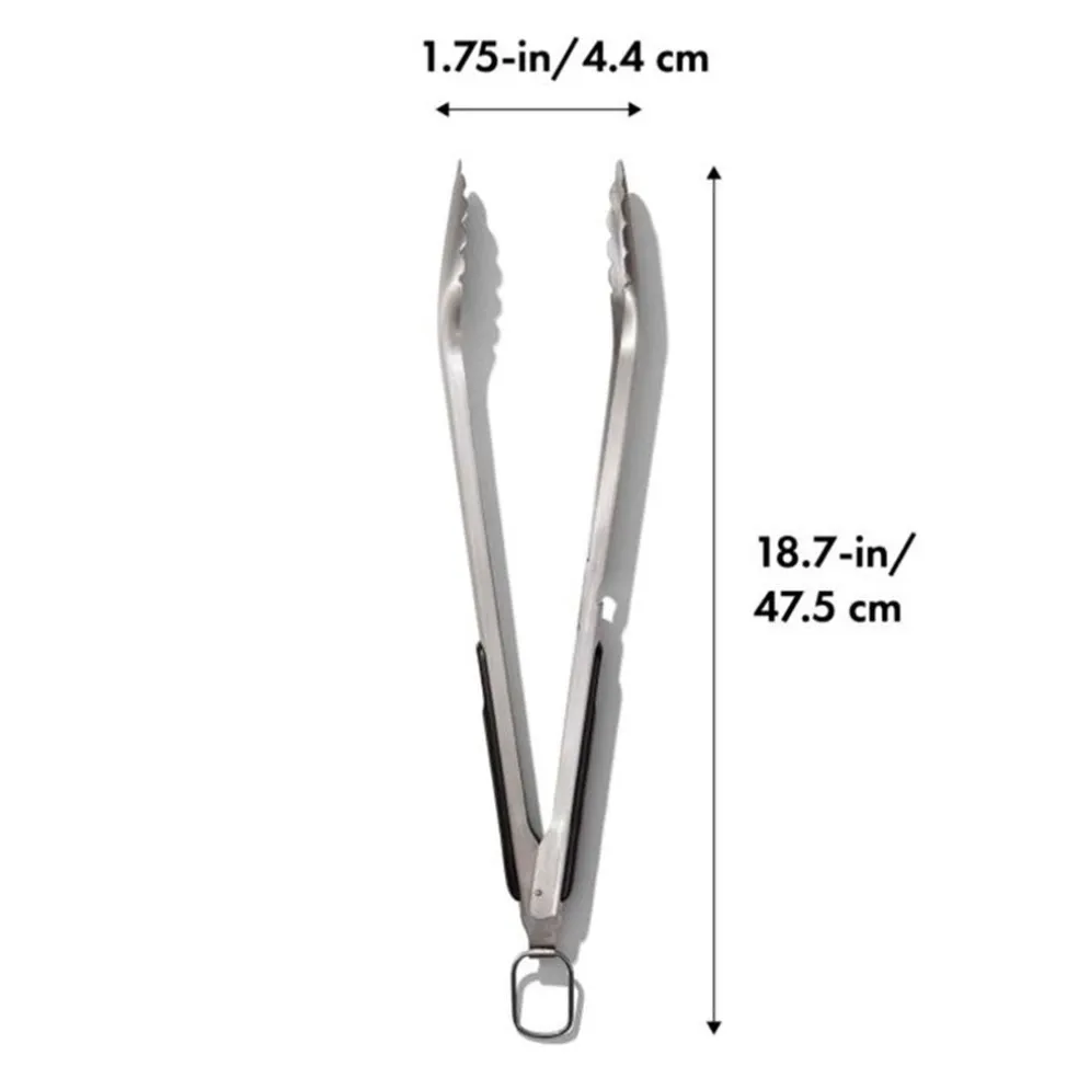 Pinzas para barbacoa de acero inoxidable OXO