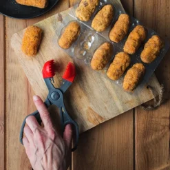 Pinzas para croquetas y albóndigas La Croquetera