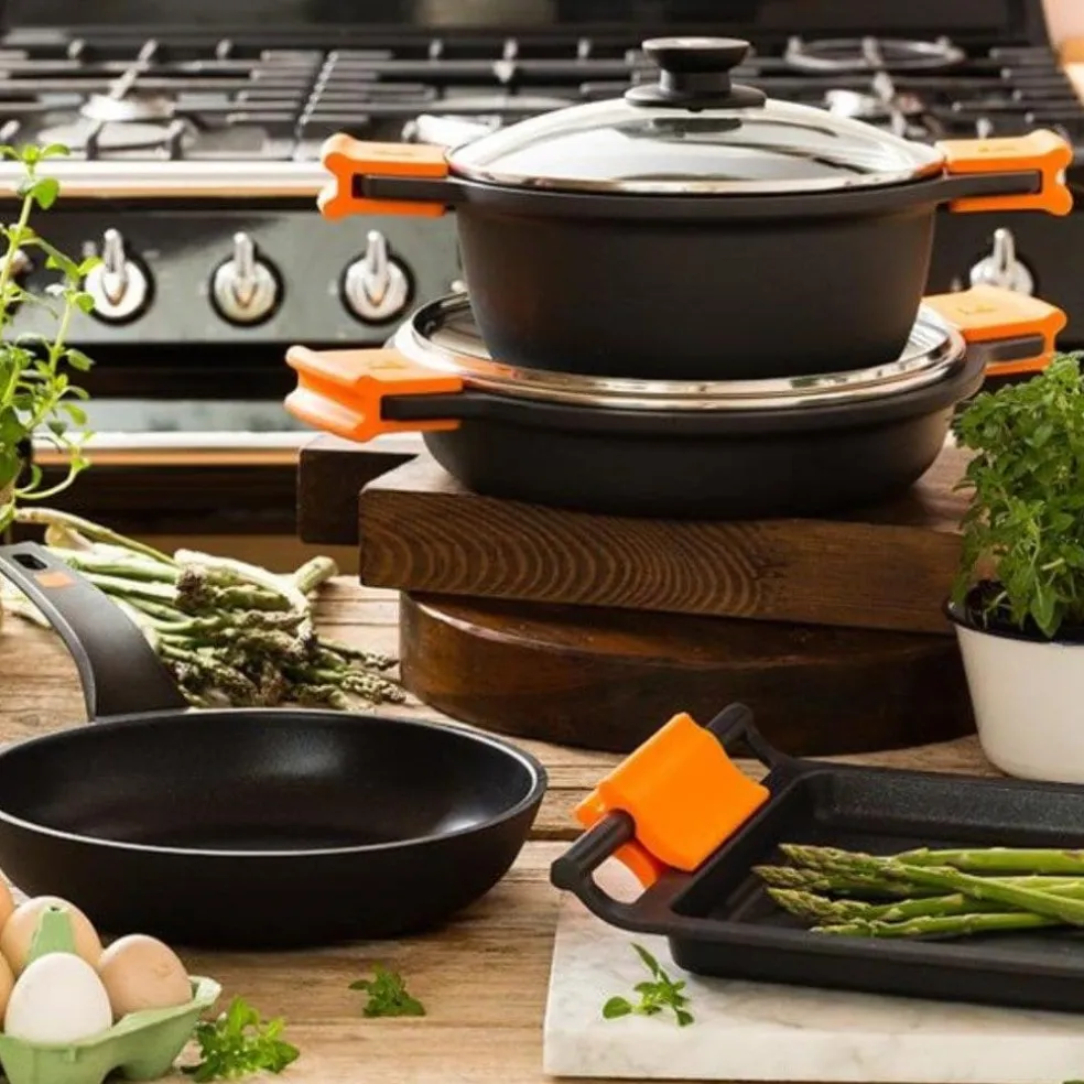 Plancha antiadherente cocina y horno BRA Efficient
