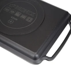 Plancha antiadherente con rayas Solid+ Monix