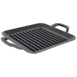 Plancha grill cuadrada con asas 28cm Chef Collection Lodge