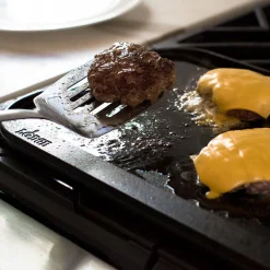 Plancha grill XL Rectangular y Reversible de hierro Lodge