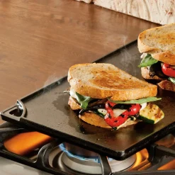 Plancha grill XL Rectangular y Reversible de hierro Lodge