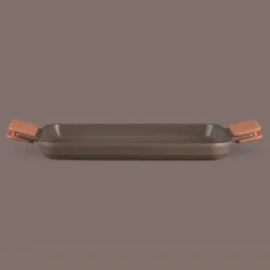 Plancha lisa antiadherente fuego y horno Compac Pro Bra